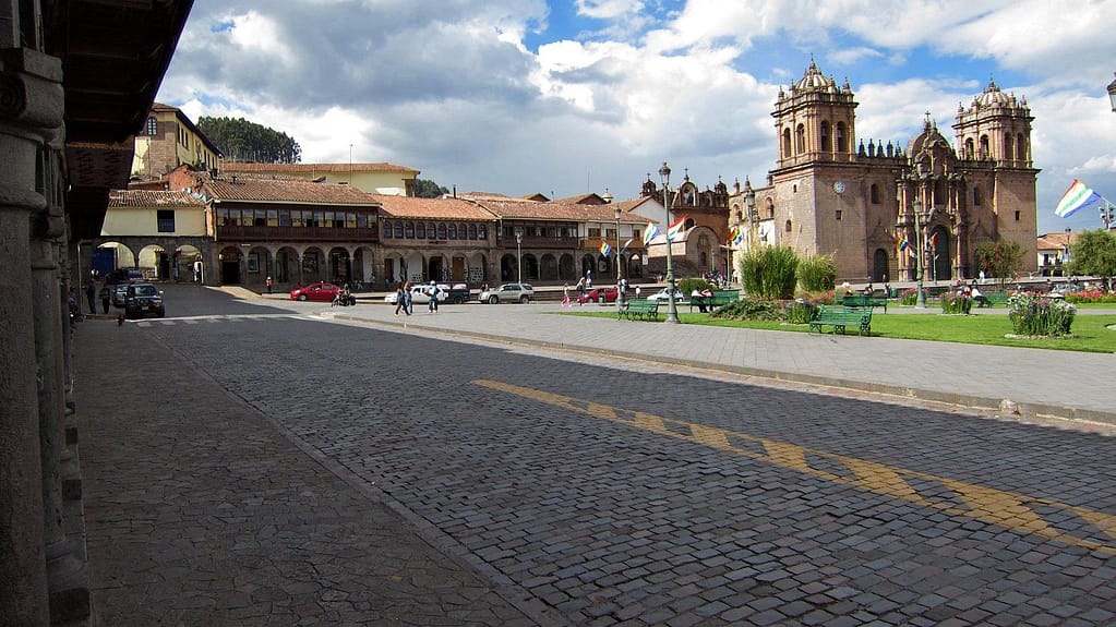 The town of Cusco Peru