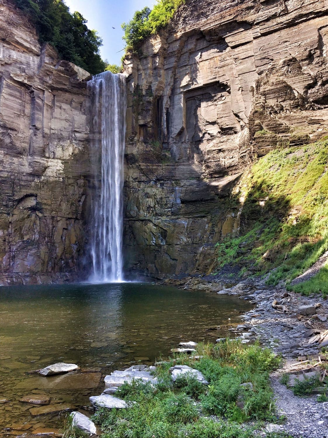 Taughannock Falls in Ithaca New York