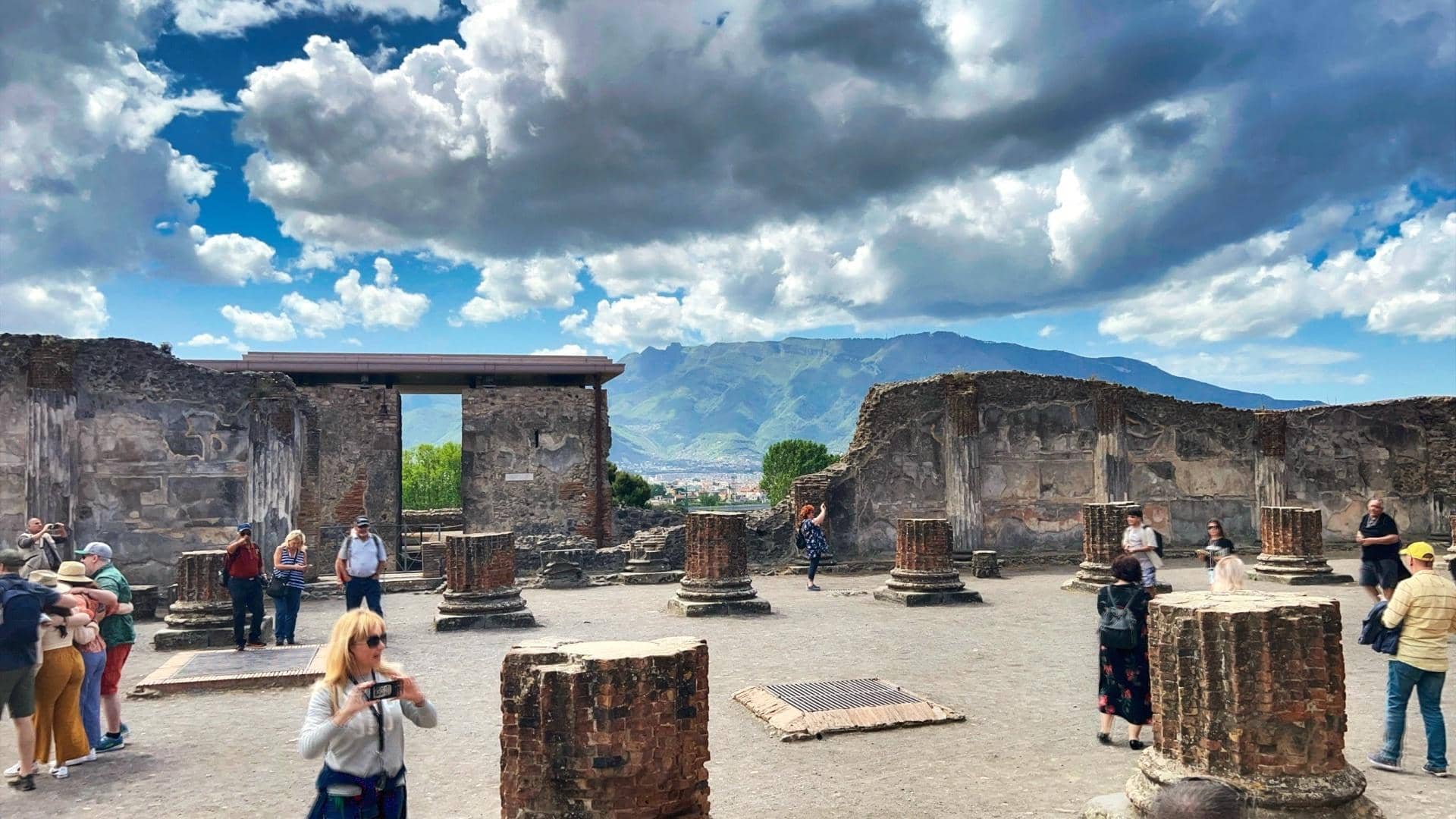 the Forum of Pompeii