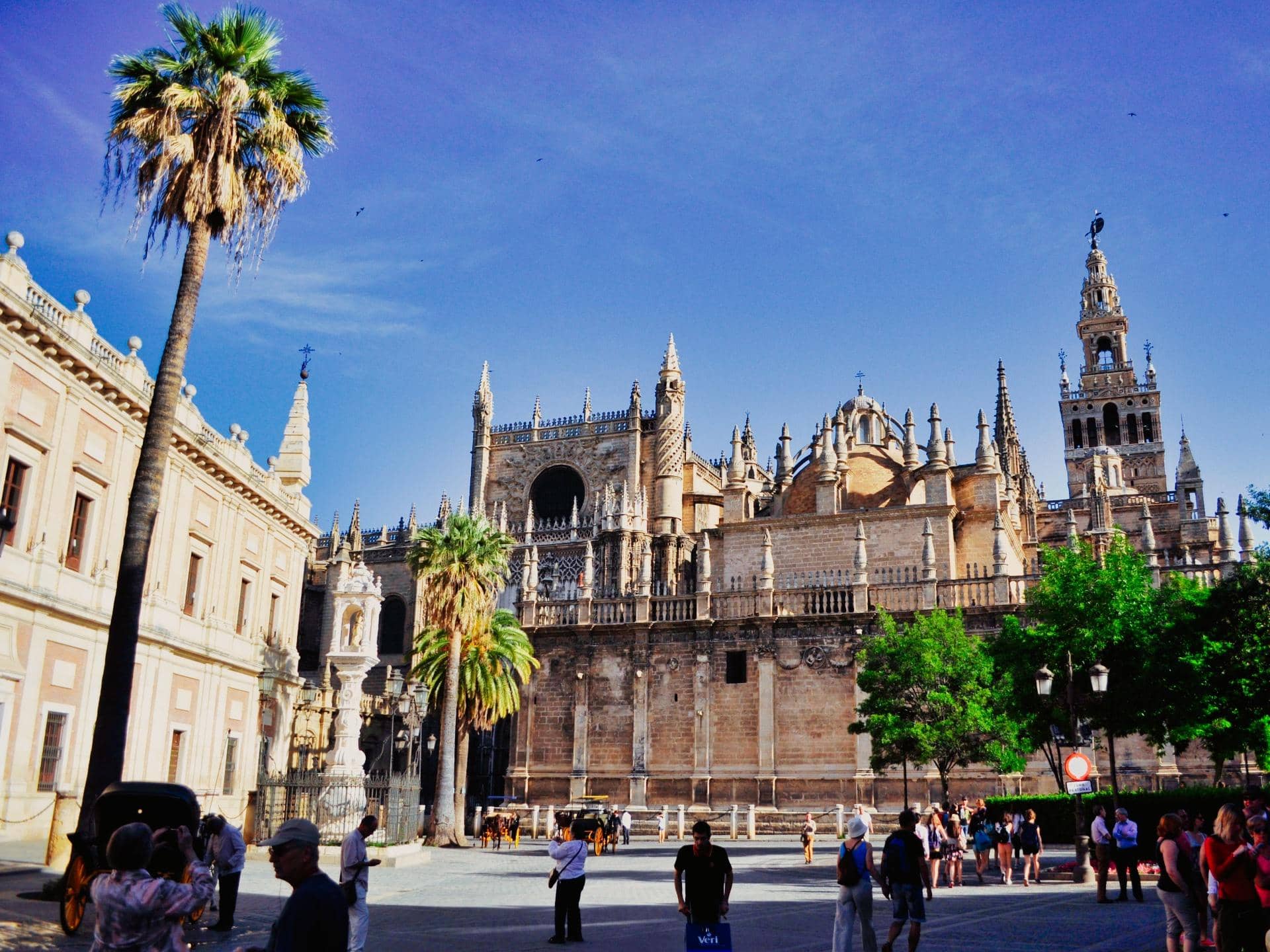 Seville Spain was built on stolen gold and, from the looks of the place, a shipload of it.
