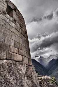 One of Machu Picchu’s temples