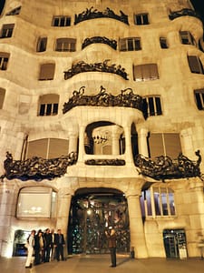 Casa Milà, aka, “The Quarry House.” Located in Barcelona Spain.