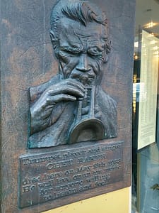 Chet Baker plaque