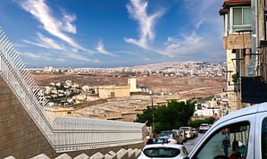 Overlooking Jerusalem
