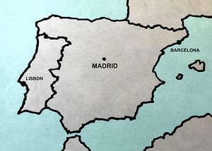 map of madrid spain