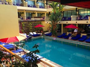 Our hotel in the mountains of Phuket Thailand