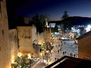 Place Outa el Hammam at night