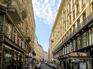 A street in Vienna Austria