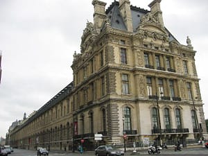 The Louvre in Paris France