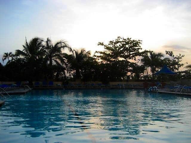 Our pool in San Juan