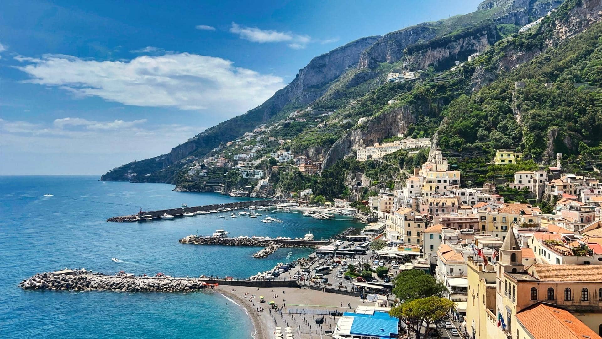 Amalfi Italy was once a major port, so some lazy Italians named the entire coast after it.